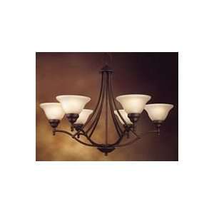  Woodbridge Anson 6 Light Chandelier 12087