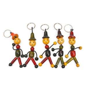  Wood Assorted Keychain Little Helpers Keychain [Assorted 