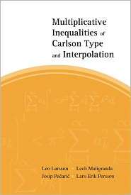 Multiplicative Inequalities of Carlson Type and Interpolation 