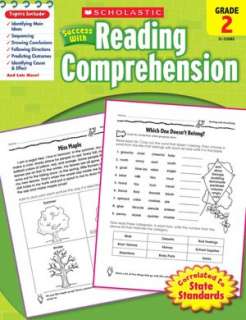   Scholastic Success With Reading Tests, Grade 3 by 