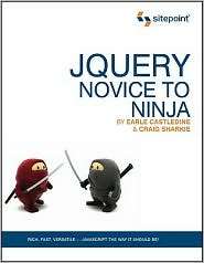jQuery Novice to Ninja, (0980576857), Castledine, Textbooks   Barnes 