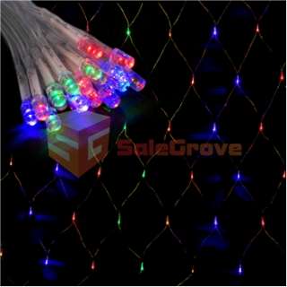 Waterproof Multi Color 200 LED 2M X 3M Light Net for Christmas Party 