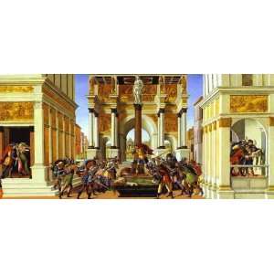  Hand Made Oil Reproduction   Alessandro Botticelli   24 x 