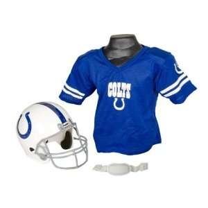 Indianapolis Colts NFL Football Helmet & Jersey Top Set