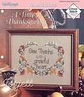 Time of Thanksgiving Picture cross stitch pattern