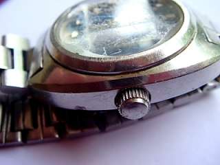 Seiko 2205 0610 automatic ladies watch defect for parts  