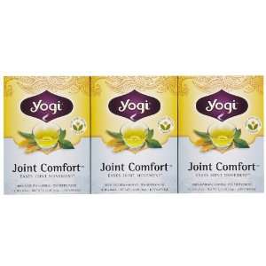 Yogi Tea Joint Comfort, Herbal Supplement, Tea Bags, 16 ct, 3 pk 