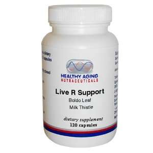 Healthy Aging Nutraceuticals Live R Support , Boldo Leaf, Milk Thistle 