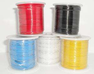 One 100ft Roll Hook Up Wire 22g Solid Core Hookup 22awg  