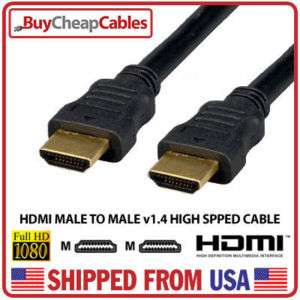 PS3 PSP XBOX 360 HDTV HDMI 1.4 1080p 2160p CABLE (25FT)  