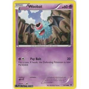  Pokemon Emerging Powers Common Woobat 36/98 Toys & Games