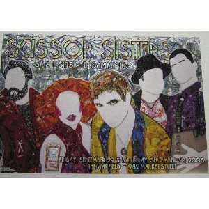  Scissor Sisters Warfield Concert Poster 2006 BG345