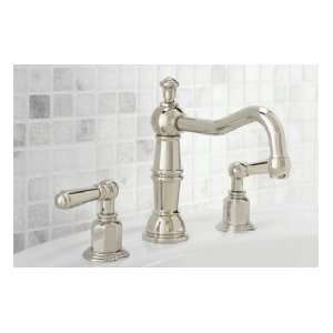 Mico Thatcher Bathroom Widespread Faucet With Cross Handles Polished 