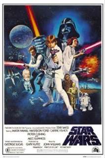 STAR WARS POSTER ~ STYLE C EPISODE IV 4 NEW HOPE MOVIE  