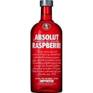  Absolut Raspberri Vodka 1.75 L Grocery & Gourmet Food