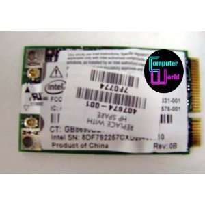  HP DV9000 WIFI WIRELESS CARD 407674 001 Electronics