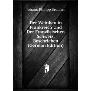   (German Edition) Johann Philipp Bronner  Books