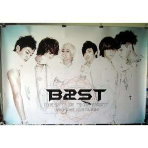  B2ST Beast is the B$ST POSTER 34 x 23.5 grainy Korean Boy 