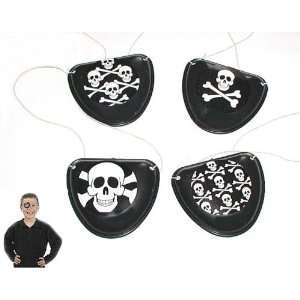 Pack Of 24 Pirate Eye Patches /Party Favors Assorted 