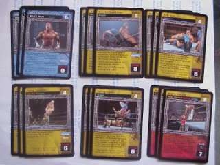 Raw Deal WWE V9.0 Insurrextion Play Set UncommonX 3  