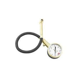  Accugage Dial Tire Gauge with Hose 0 15 psi. 1/4lb 