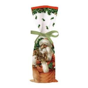  Marjolein Bastin Wine/Gift Bag Santa and Bunnies