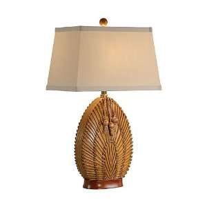  Wildwood Lamps 15689 Nested Fronds 1 Light Table Lamps in 