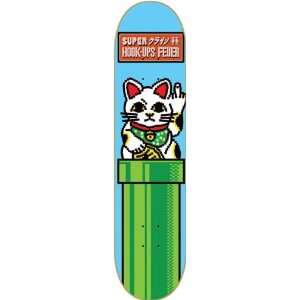  Hook Ups Super Bros. Cat Skateboard Deck   8.12 Sports 