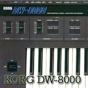  KORG DW 6000 Sound Editor & Library 