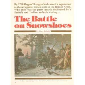  1979 Rogers Rangers Battle on Snow Shoes Rogers Rock 