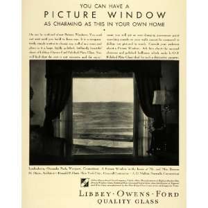  1932 Ad Libbey Owens Ford Glass Co Logo Window Roman H 
