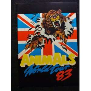  The Animals / Eric Burdon World Tour Program 1983 Animals Books