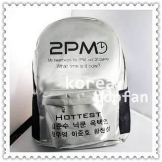2PM Hottest KPOP SCHOOLBAG BACKPACK TYPE B NEW  