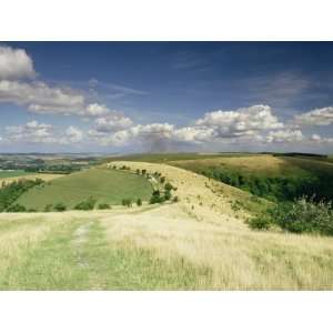 Landscape with Clouds, Win Green, Wiltshire, England, United Kingdom 