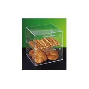  Acrylic Display Case   Straight Front with Two Drawers 