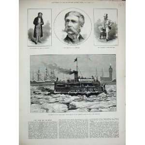   1881 Liverpool Mersey Ferry Ice Lord Dundreary Theatre