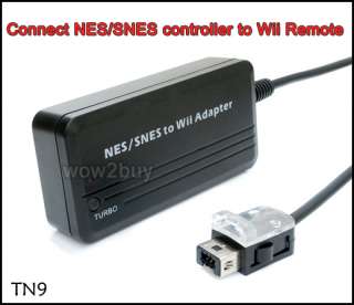 products features connect nes or snes controller to wii remote play