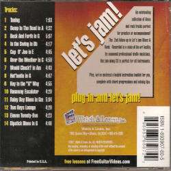 Lets Jam Blues & Rock Vol 3   Play Along CD by Jody Worrell