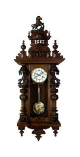 Rare Antique German / Black Forest Friedrich Mauthe wall clock at 1900 