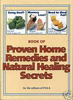 Book of Proven home Remedies and Natural Healing Secret  