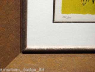 LeRoy Neiman Rhino Framed Hand Signed Serigraph Art, SUBMIT BEST 