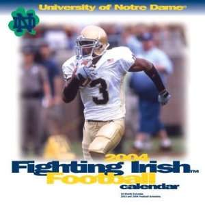  2004 Notre Dame Fighting Irish Football Calendar 