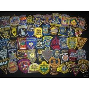  ALL 50 State Highway Patrol State Police Patches 