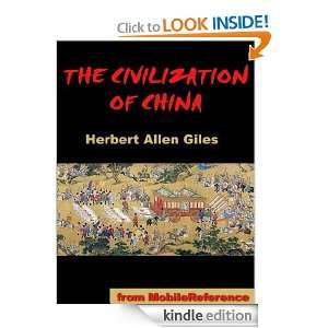 The Civilization of China (mobi) Herbert Allen Giles  