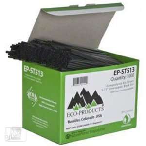  Eco Products EP ST513 5 ¾ Unwrapped Polylactide Straws 