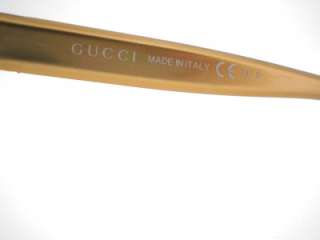 Authentic New GUCCI GG 3127 IP6 Sunglasses Brown Gold  