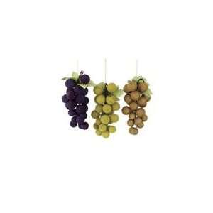  Sugared Fruit Decorative Large Beaded Green Grapes 
