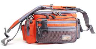 Fishing Assistance lure bag with 2EA tackle box Orange   Waist or 