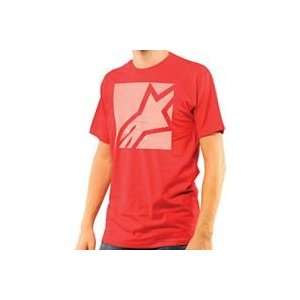  T SHIRT LINEAR RD/WT M Automotive