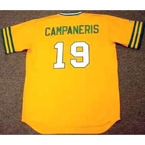  BERT CAMPANERIS Oakland Athletics 1973 Majestic 